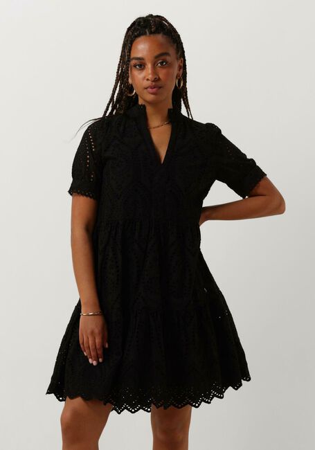 Zwarte Y.A.S. Mini jurk YASHOLI SS DRESS S. - large