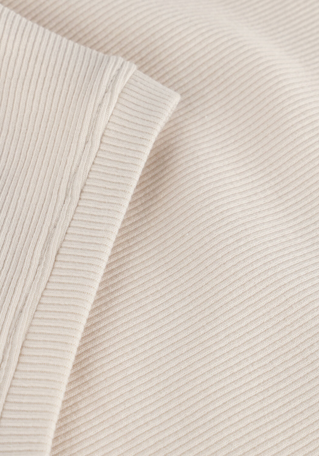 Ecru TOMMY JEANS Top TJW ESSENTIAL RIB TANK EXT - large