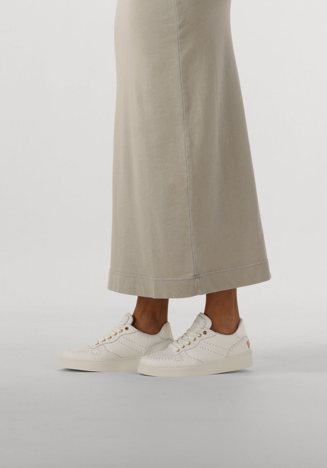 SHABBIES Baskets basses BOSSA FESTA en blanc - large