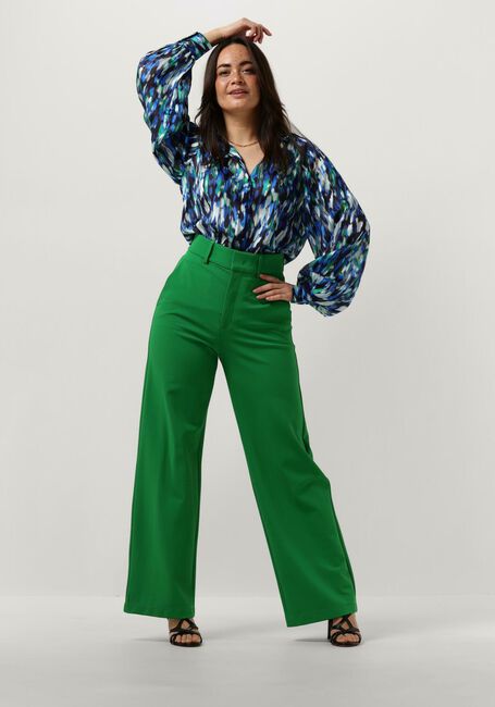 Groene VANILIA Pantalon TAILORED TWILL - large