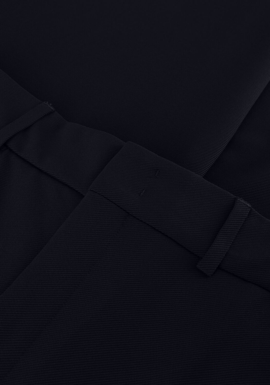 VANILIA Pantalon TAILORED TWIL Bleu fonc&eacute; - large