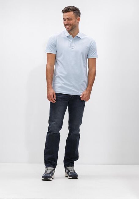 G-STAR RAW Polo DUNDA OVERDYED SLIM POLO S\S en bleu - large