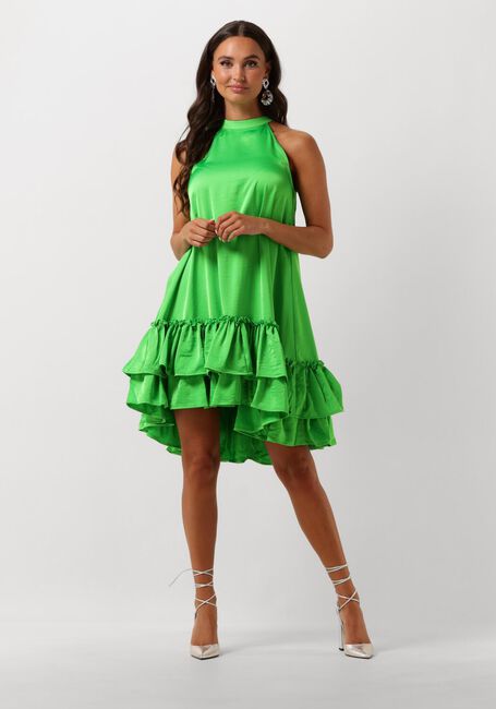 Y.A.S. Mini robe YASELEANOR SL HALTERNECK DRESS en vert - large