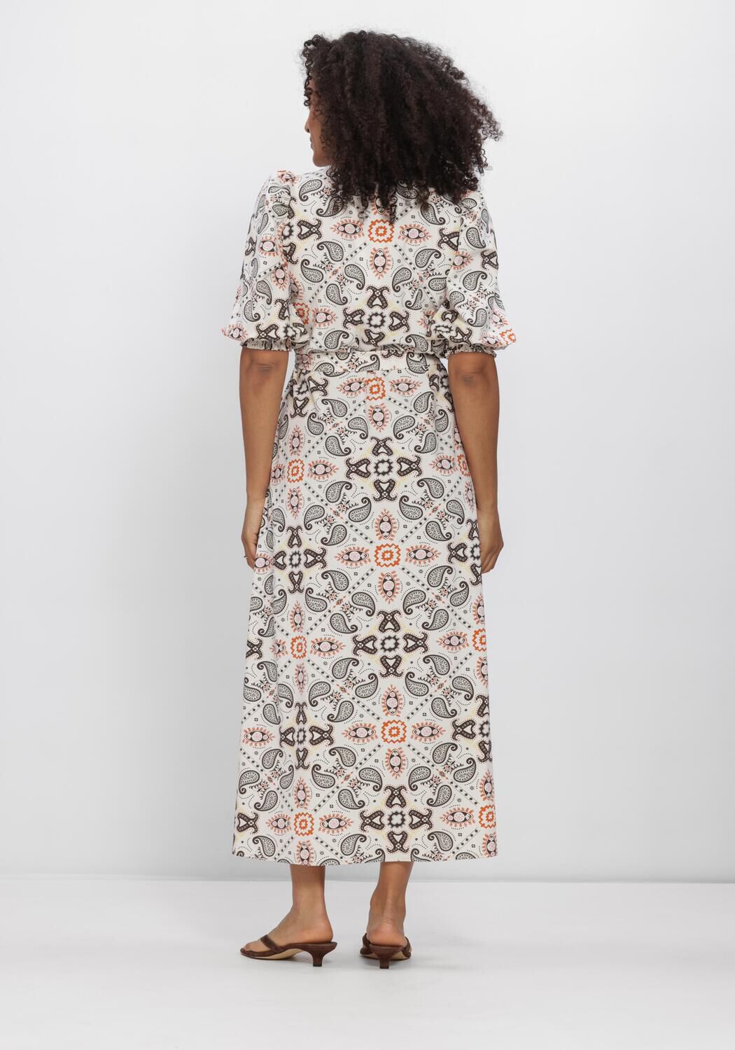 STUDIO ANNELOES Robe maxi EMIRA DRESS Blanc - large
