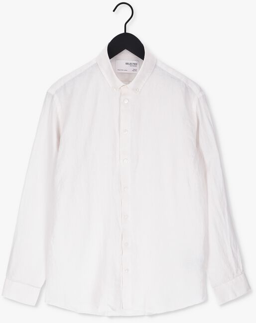Gebroken wit SELECTED HOMME Casual overhemd SLHREGKYLIAN-LINEN SHIRT - large