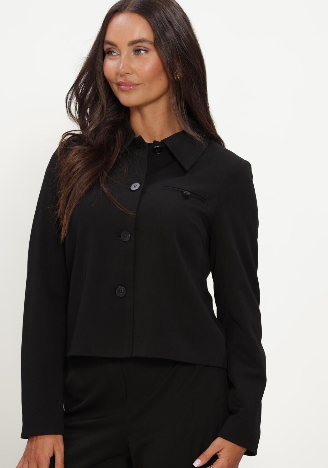 OBJECT Blazer OBJLISA RE L/S SHORT BLAZER JACKET NOOS en noir - large