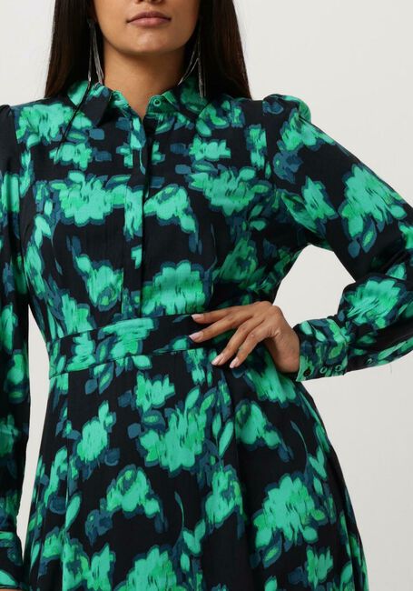 Y.A.S. Robe midi YASFLAIR LS LONG SHIRT DRESS S. en noir - large