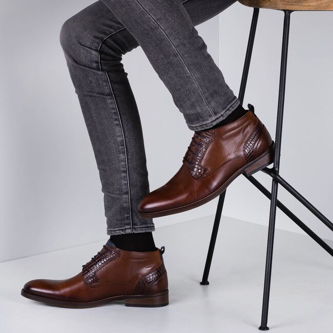 Cognac MAZZELTOV Nette schoenen MBERTO617.05OMO1 Cognac MAZZELTOV Nette schoenen MBERTO617.05OMO1 - large