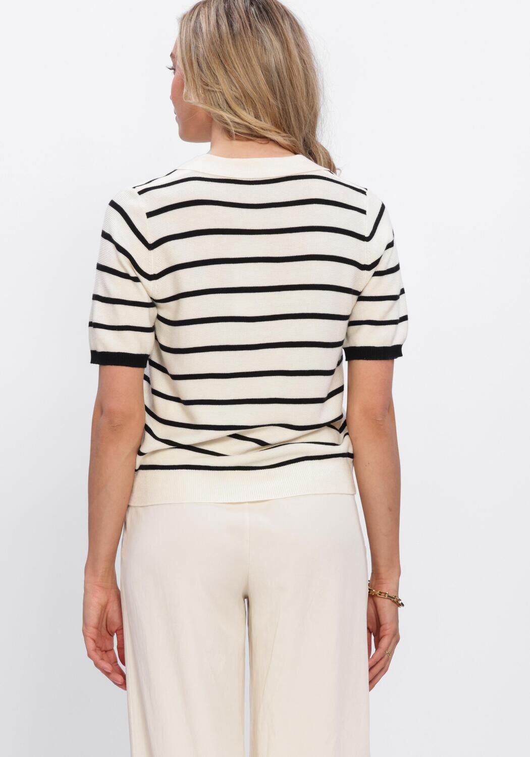 SIMPLE SHORT SLEEVE Hauts & T-shirts Cr&egrave;me - large