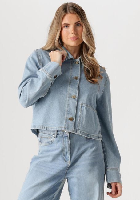 NUKUS Veste en jean SAGE JACKET en bleu - large