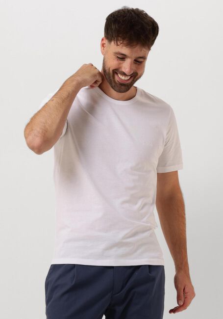 BOSS BLACK T-shirt TSHIRT RN 3P CLASSIC en blanc - large