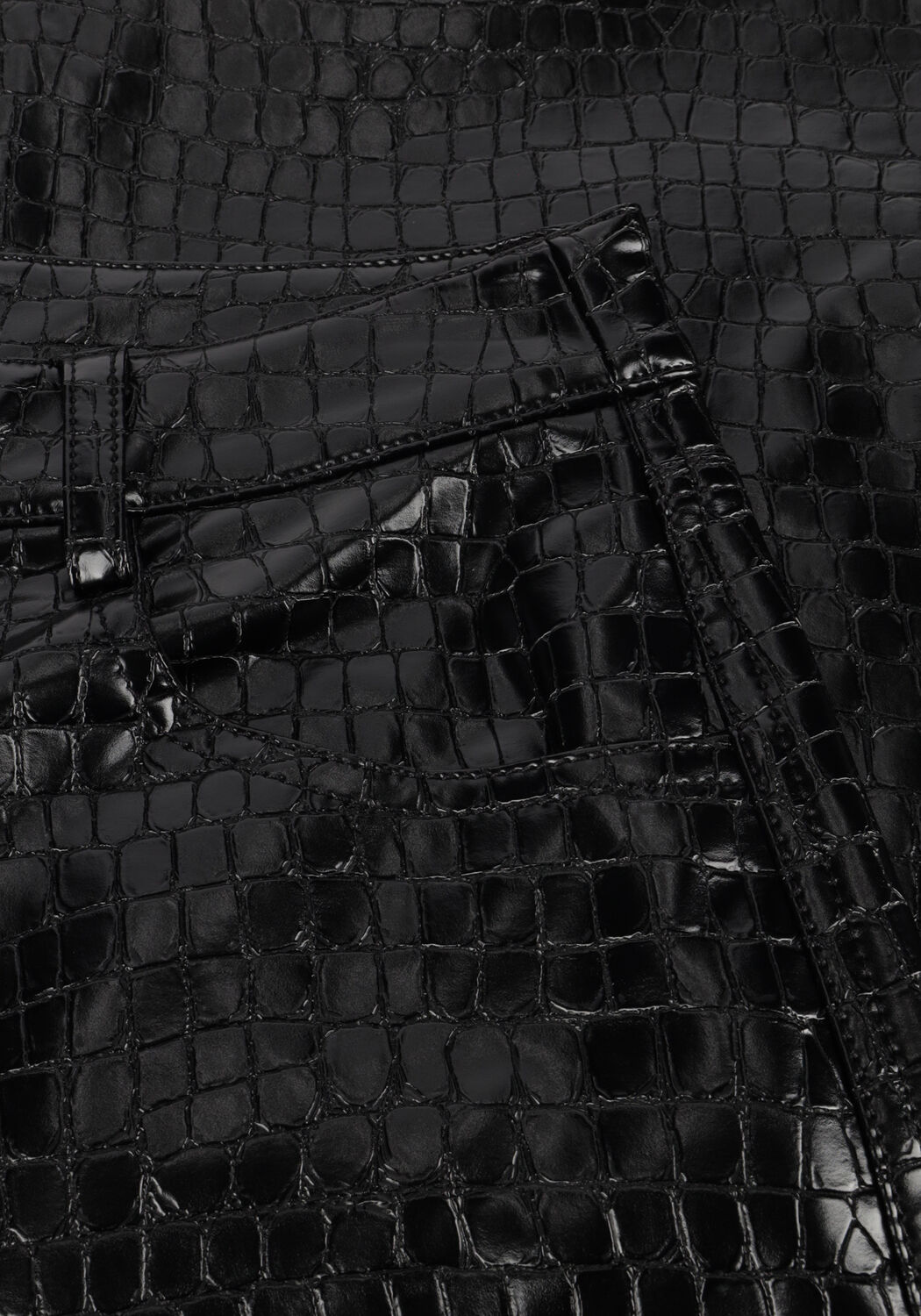 EDITED Pantalon large CELINA TROUSERS en noir - large