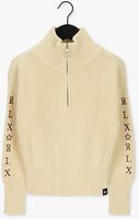 RELLIX Pull KNITTED ZIPPER RLX Blanc