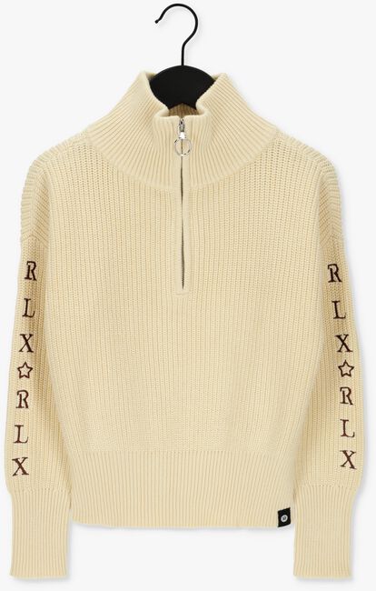 RELLIX Pull KNITTED ZIPPER RLX Blanc - large