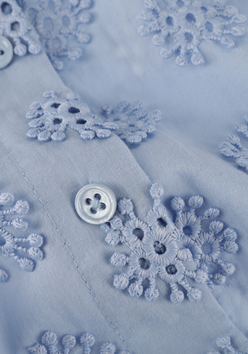 SECOND FEMALE TAORMINA NEW SHIRT Blouses Bleu clair - large