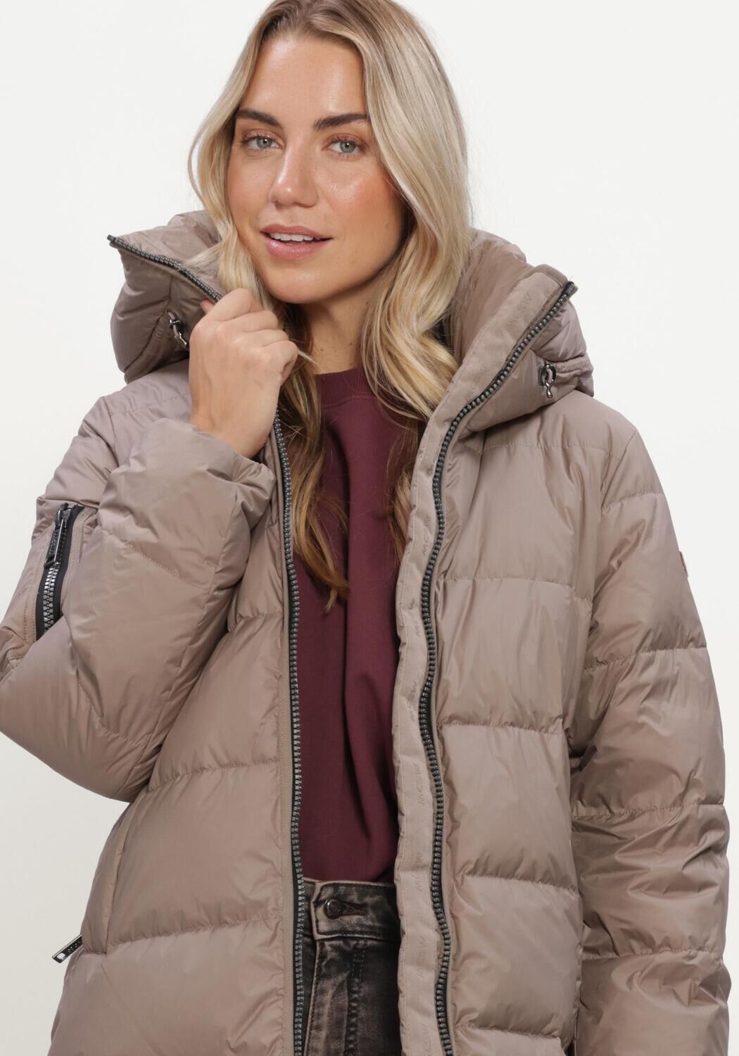 Zand MOSCOW Gewatteerde jas 21-08-MISSY - large