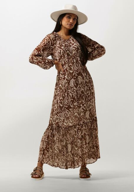 MOLIIN Robe maxi COURTNEY en marron - large