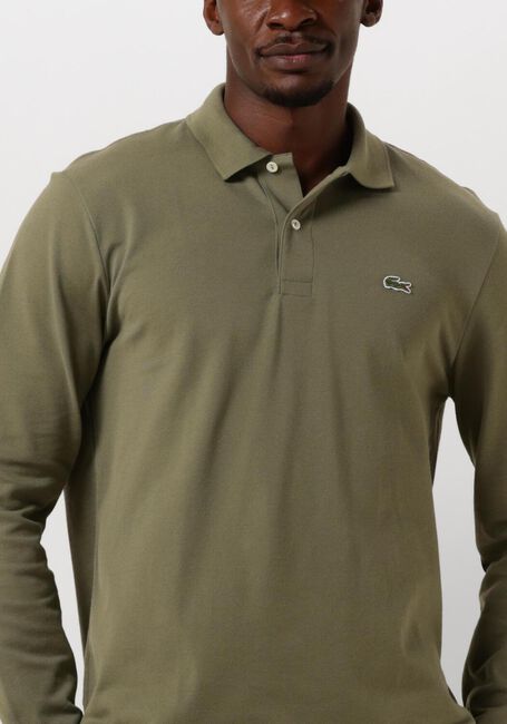 LACOSTE Polo 1HP2 MEN LONG SLEEVED BEST POLO en vert - large