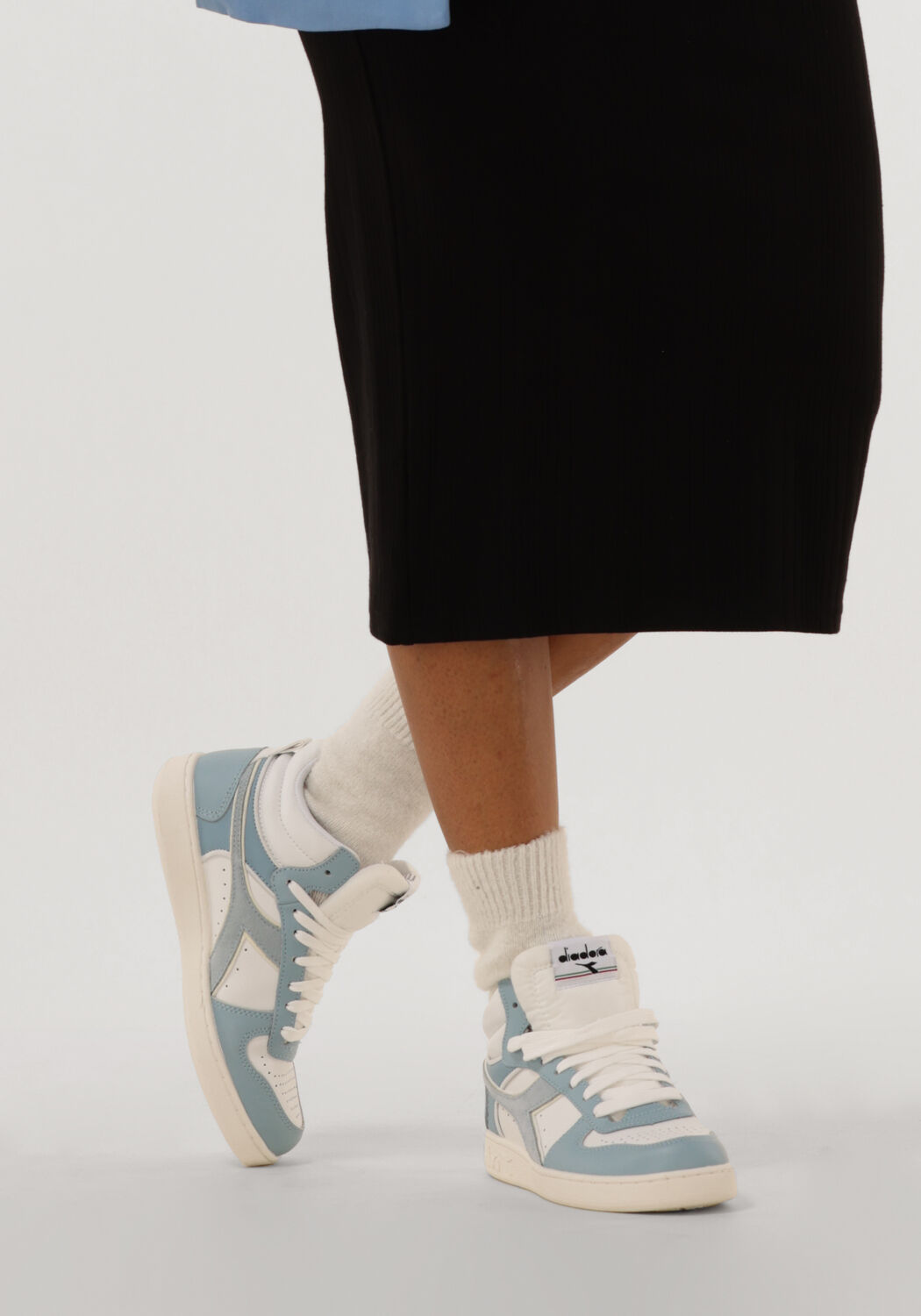 Blauwe DIADORA Sneakers MAGIC BASKET DEMI WOMAN Omoda