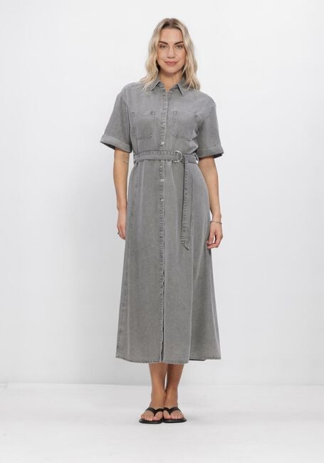 Grijze FREEBIRD Jurken DNM-TENCELL-BLACK-26-1 - large