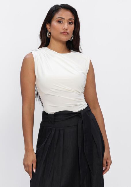 ROSEMUNDE Haut BILLIE SL DRAPE TOP &Eacute;cru - large