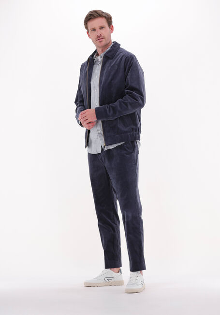 Grijze SCOTCH & SODA Pantalon FAVE - REGULAR TAPERED-FIT CORDUROY JOGGER - large