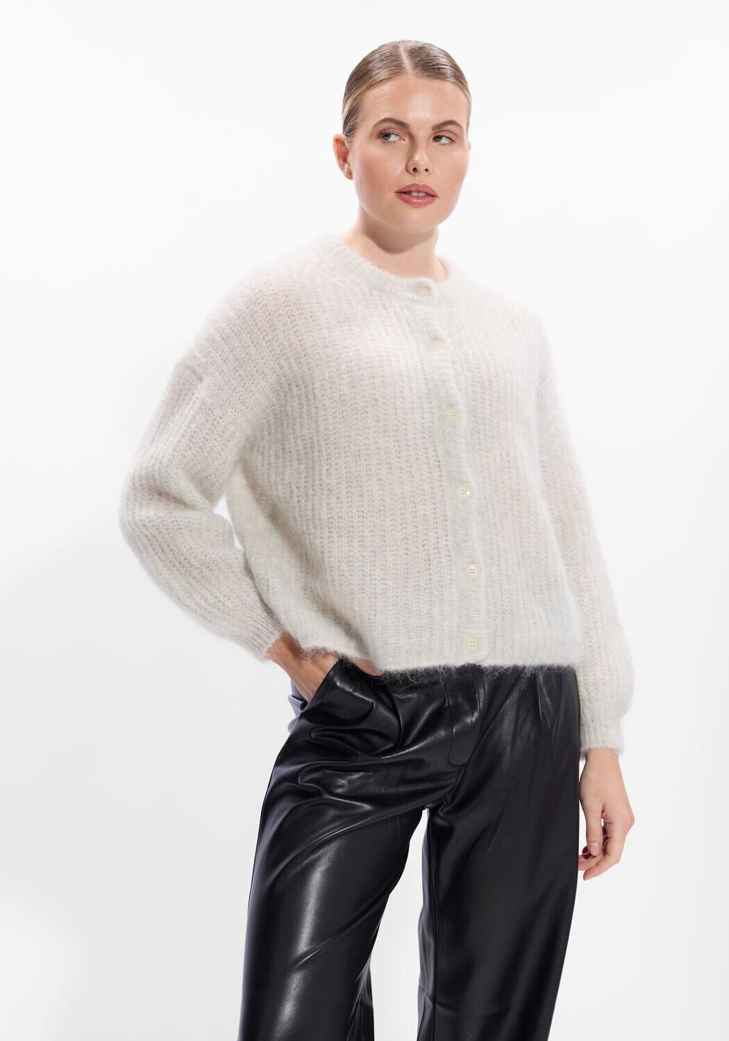 Ecru DES PETITS HAUTS Trui ALMA - large