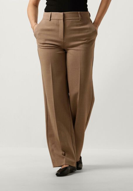 SELECTED FEMME Pantalon SLFRITA MW WIDE PANT CAMEL MLG N en camel - large