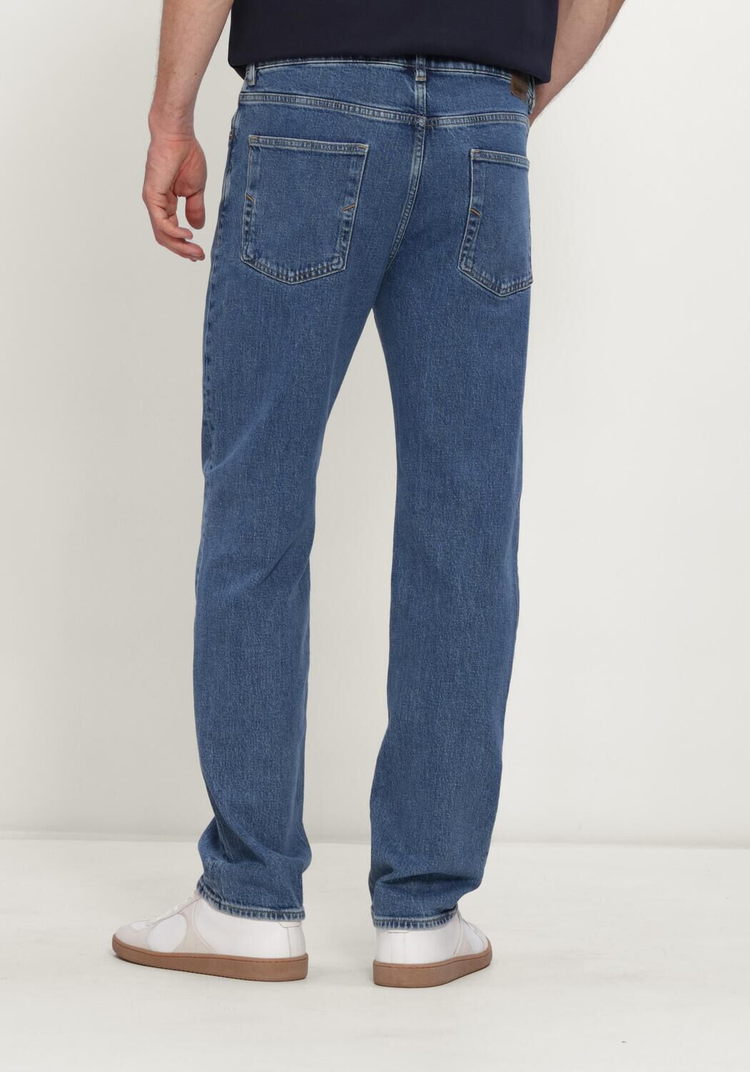 SELECTED MEN Straight leg jeans SLH196-STRAIGHT BEN KORI JEANS NOOS en bleu - large