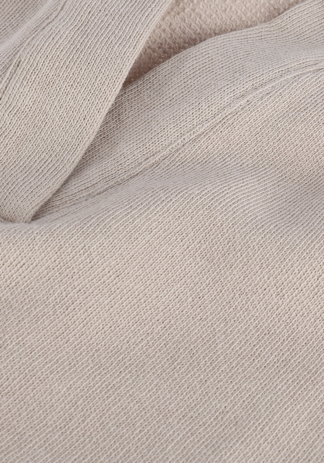 10DAYS Haut V-NECK TOP FLEECE en beige - large