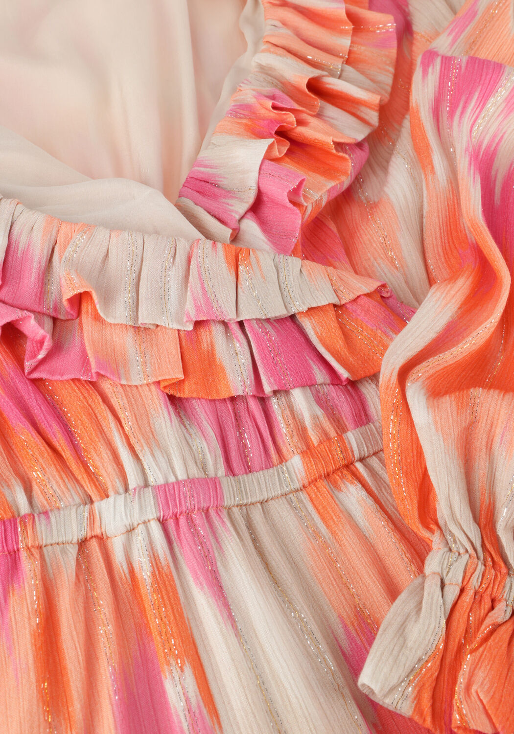 FREEBIRD Mini robe DIANNA en orange - large