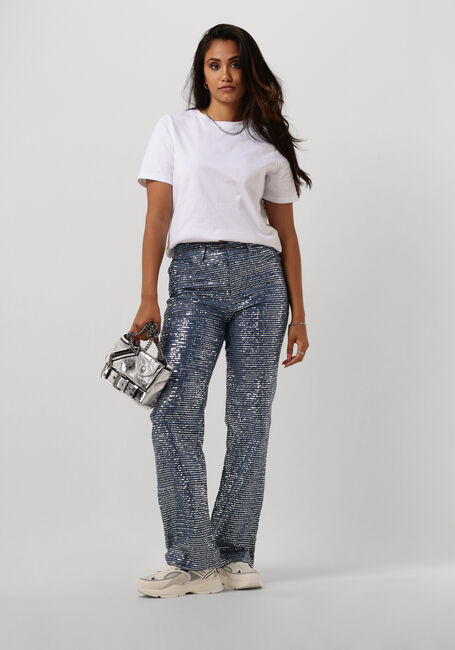 Lichtblauwe REFINED DEPARTMENT Wide jeans HANNAH 1 - large