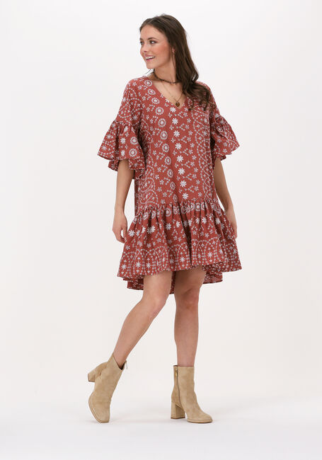 SILVIAN HEACH Mini robe MEDICHAM en marron - large