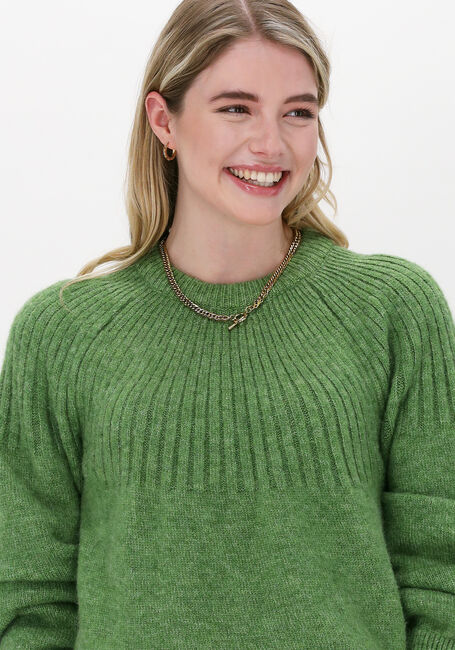 MODSTRÖM Pull TRUCE O-NECK en vert - large