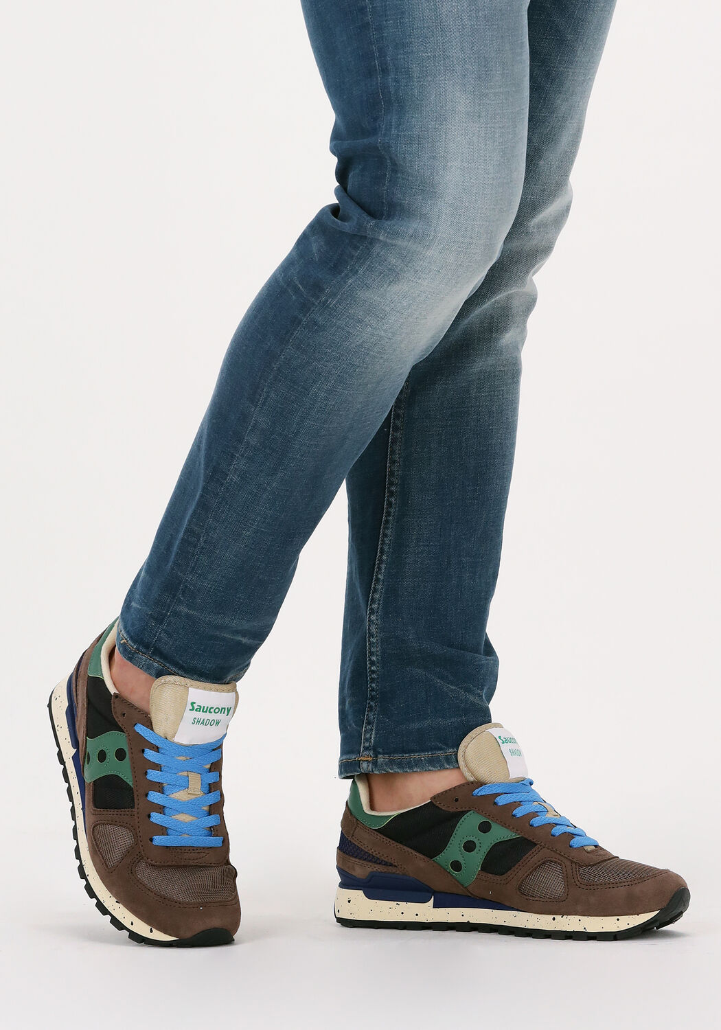 SAUCONY Baskets basses SHADOW ORIGINAL HEREN en marron - large