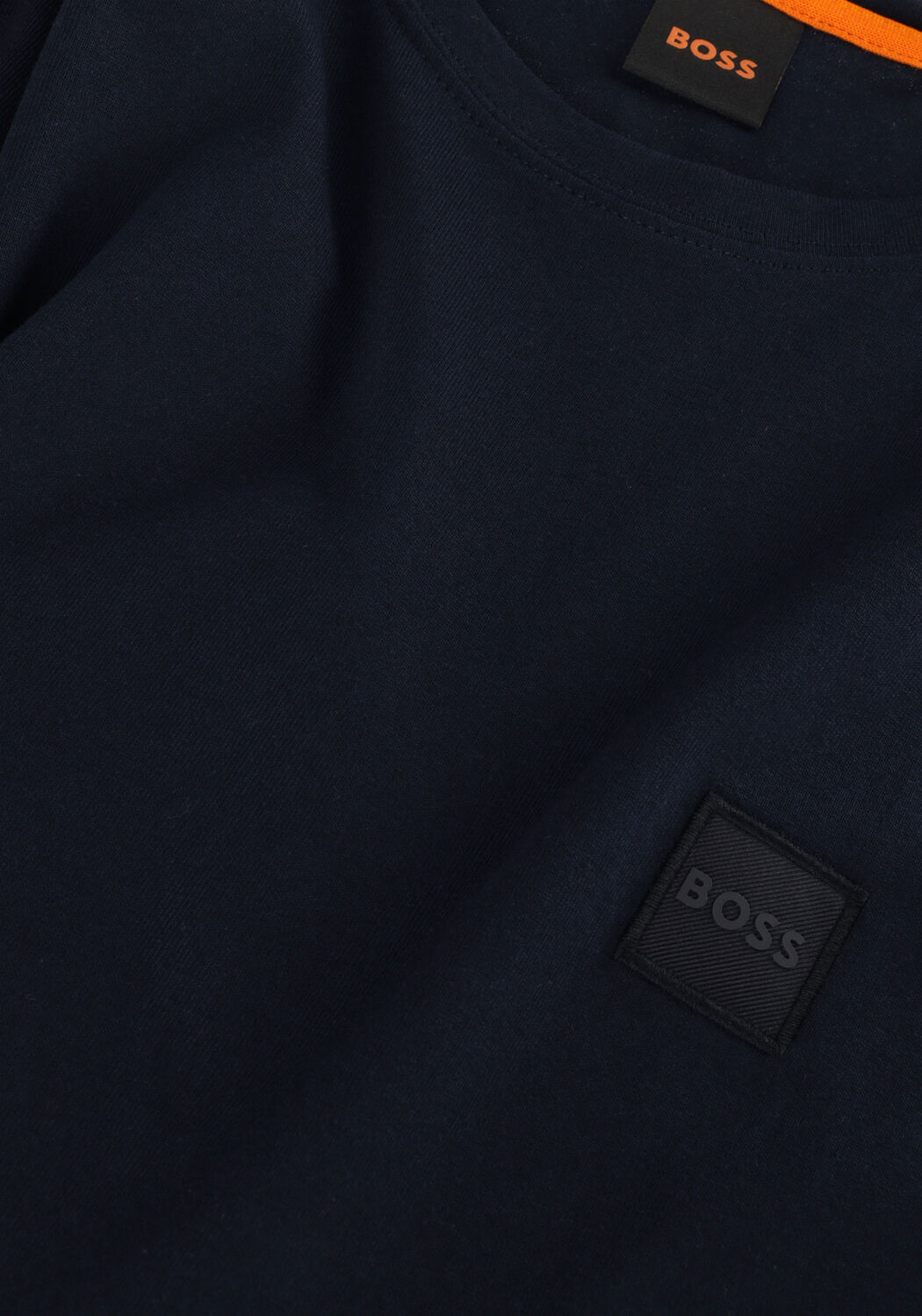 BOSS ORANGE T-shirt TALES Bleu fonc&eacute; - large