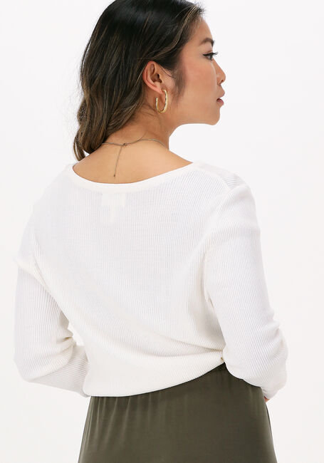 OBJECT Haut OBJHARRIET L/S KNIT PULLOVER Blanc - large