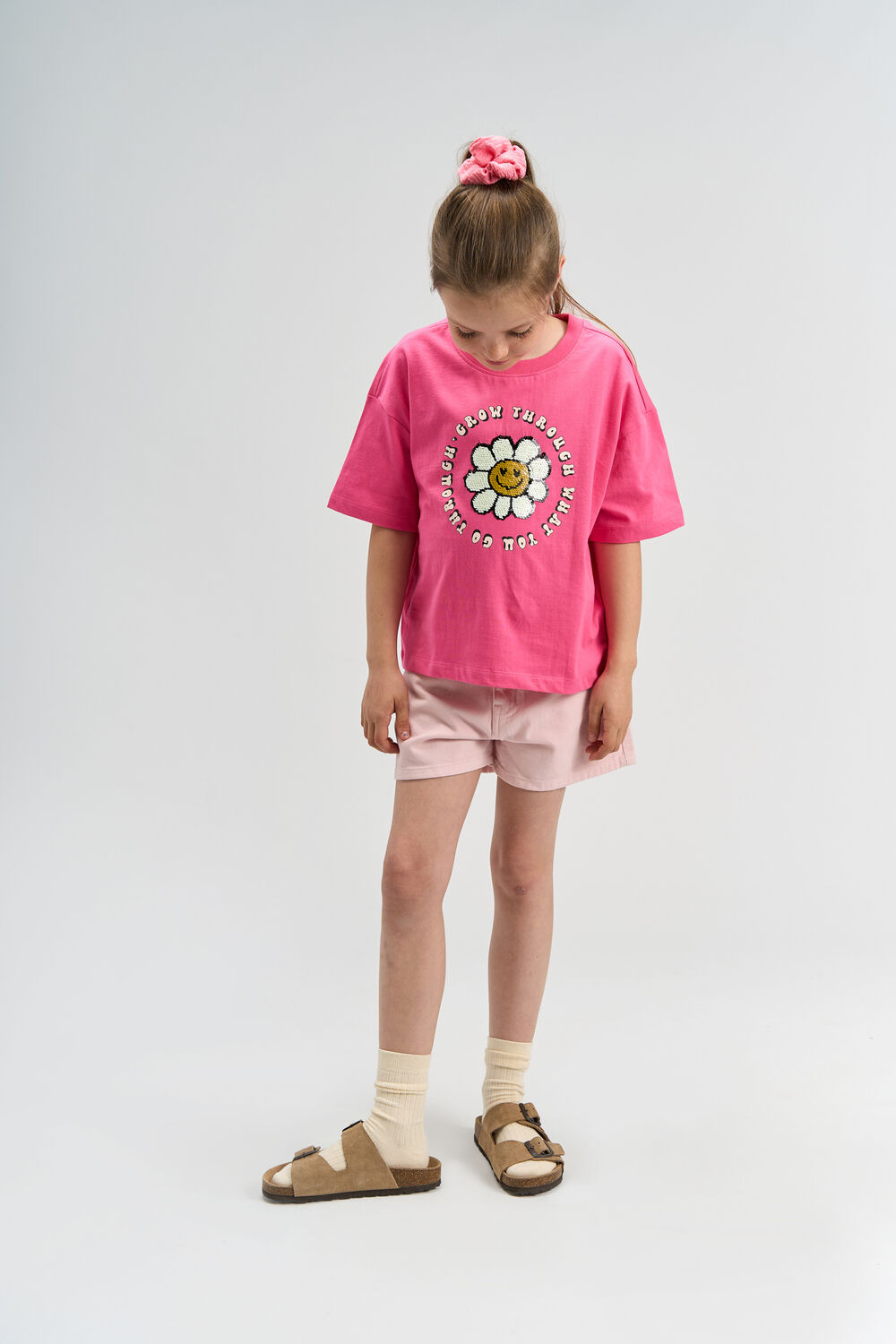 Roze THE NEW T-shirt TNSKYE - large