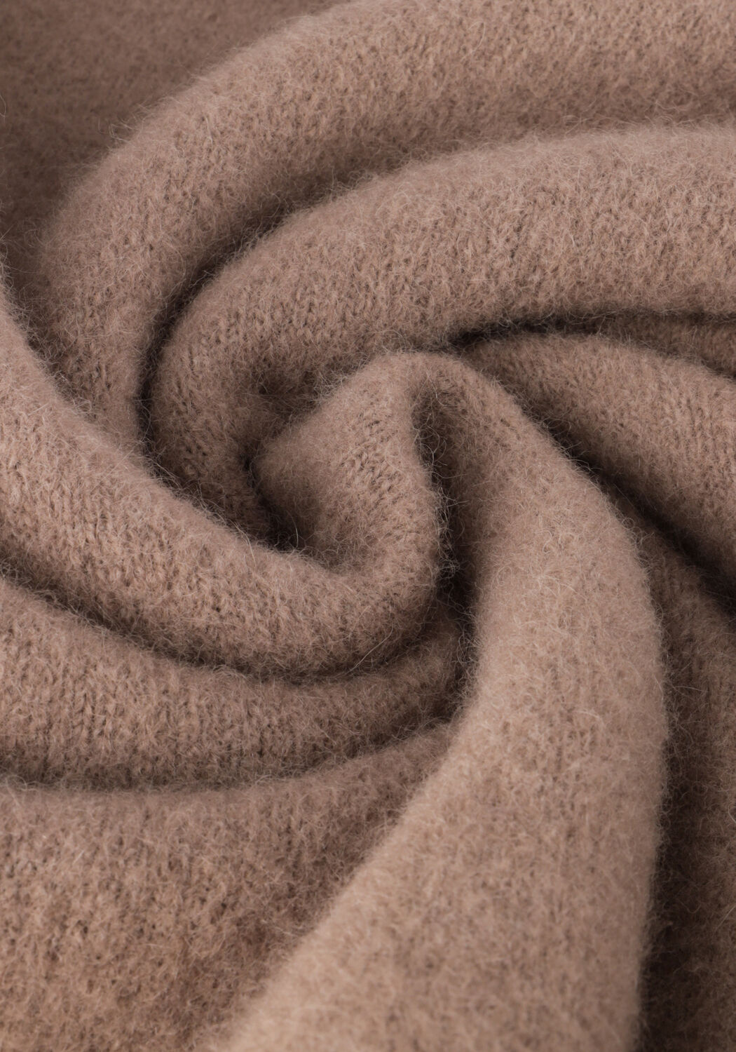 Taupe KNIT-TED Trui KRIS PULLOVER - large