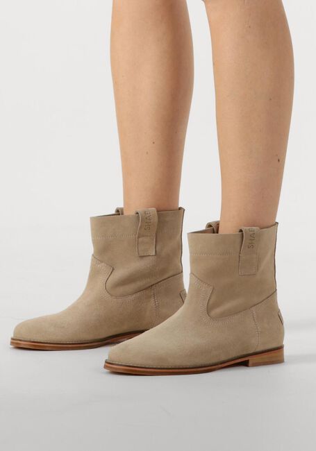 SHABBIES Bottines chelsea FESTI ANKIE en beige - large