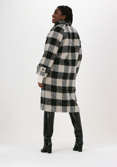 Beige CO'COUTURE Mantel ESME OVERSIZE CHECK COAT - large