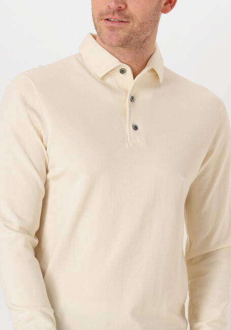 Ecru PROFUOMO Trui POLO ONEPIECE LUXURY BASIC - large