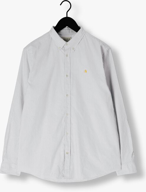 Olijf SCOTCH & SODA Casual overhemd ESSENTIAL OXFORD STRIPE SHIRT - large