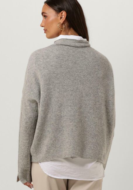 Grijze KNIT-TED Trui KRIS PULLOVER - large