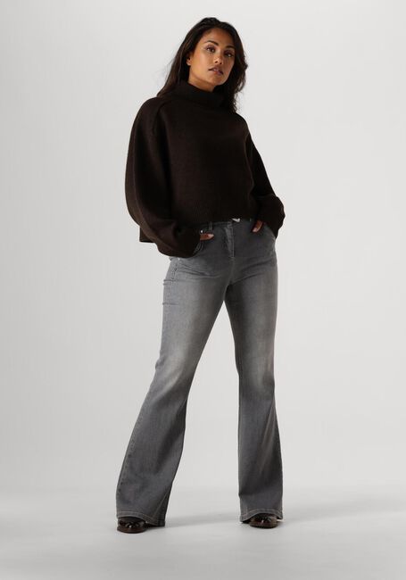 CAROLINE BISS Pantalon évasé 4559 en gris - large