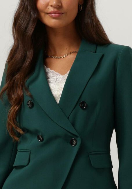 VANILIA Blazer CREPE DOUBLE BREASTED en vert - large