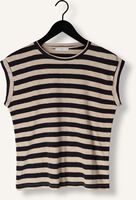 BY-BAR Haut TOBI BIG STRIPE TOP Bleu foncé BY-BAR Haut TOBI BIG STRIPE TOP Bleu foncé - medium