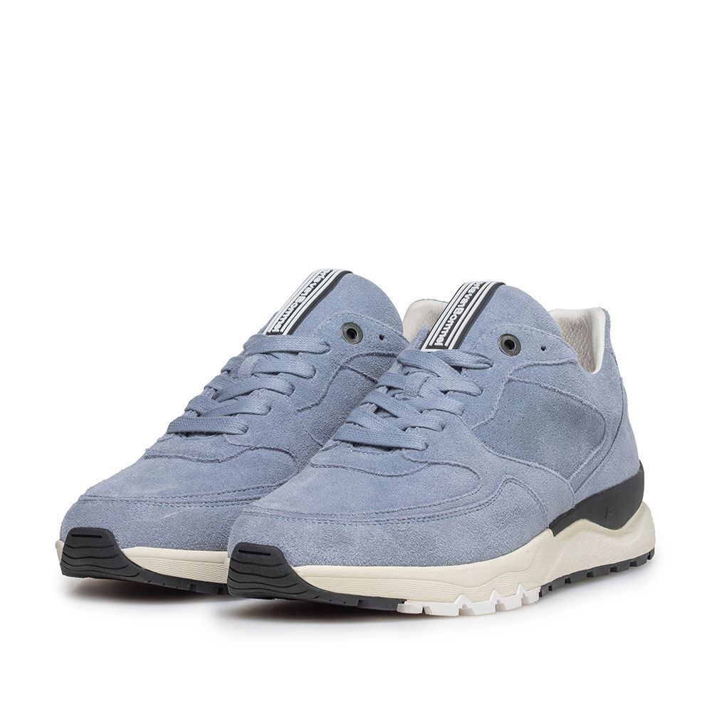 FLORIS VAN BOMMEL Baskets basses De Treener 07.03 en bleu - large