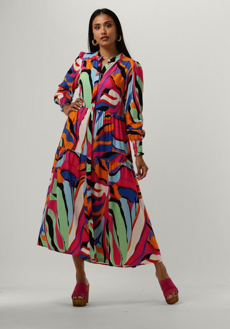 Y.A.S. Robe midi YASALIRA LS LONG SHIRT DRESS S. NOOS en multicolore - large