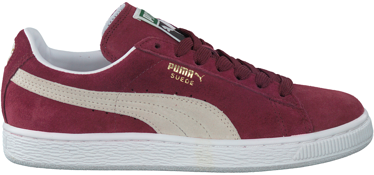 Bordeaux rode velvet Puma dames sneakers - NHP International